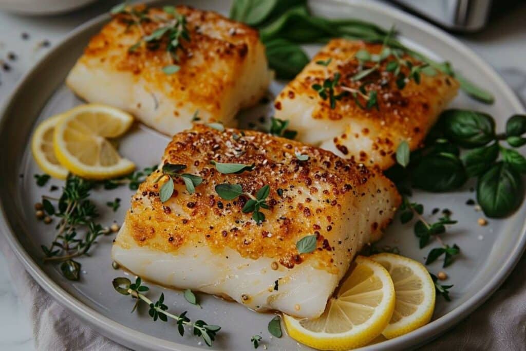 Recette facile et rapide de dos de cabillaud au Airfryer