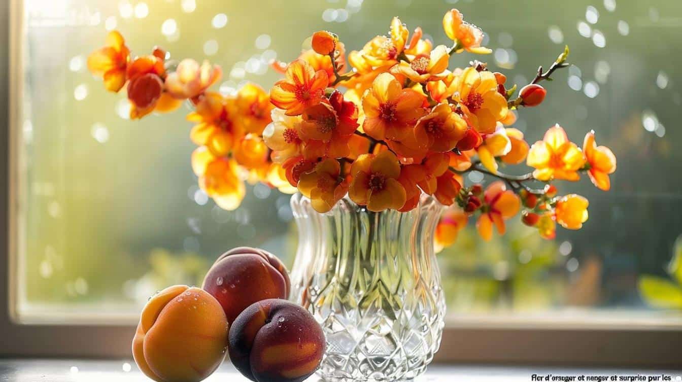 Fleur d’Oranger et Nectarine : Une Douce Surprise pour les Sens