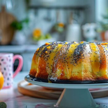 Recette airfryer gâteau au pavot et à l’orange : Un délice facile et rapide à préparer