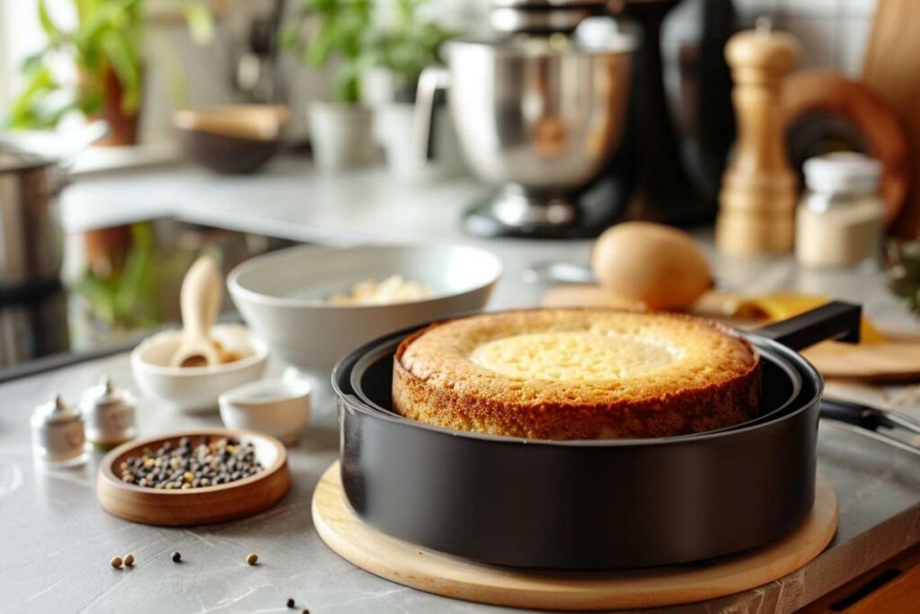 Gâteau au yaourt au airfryer : recette facile et rapide pour un dessert moelleux