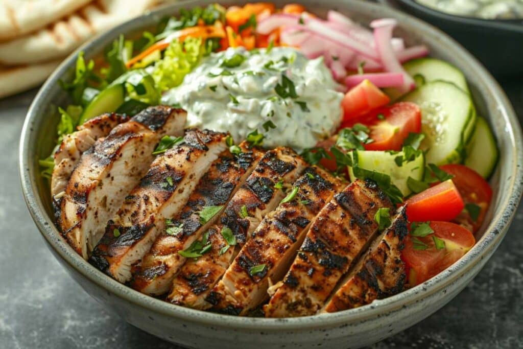 Recette airfryer gyros au poulet : la meilleure méthode pour un dîner sain et savoureux