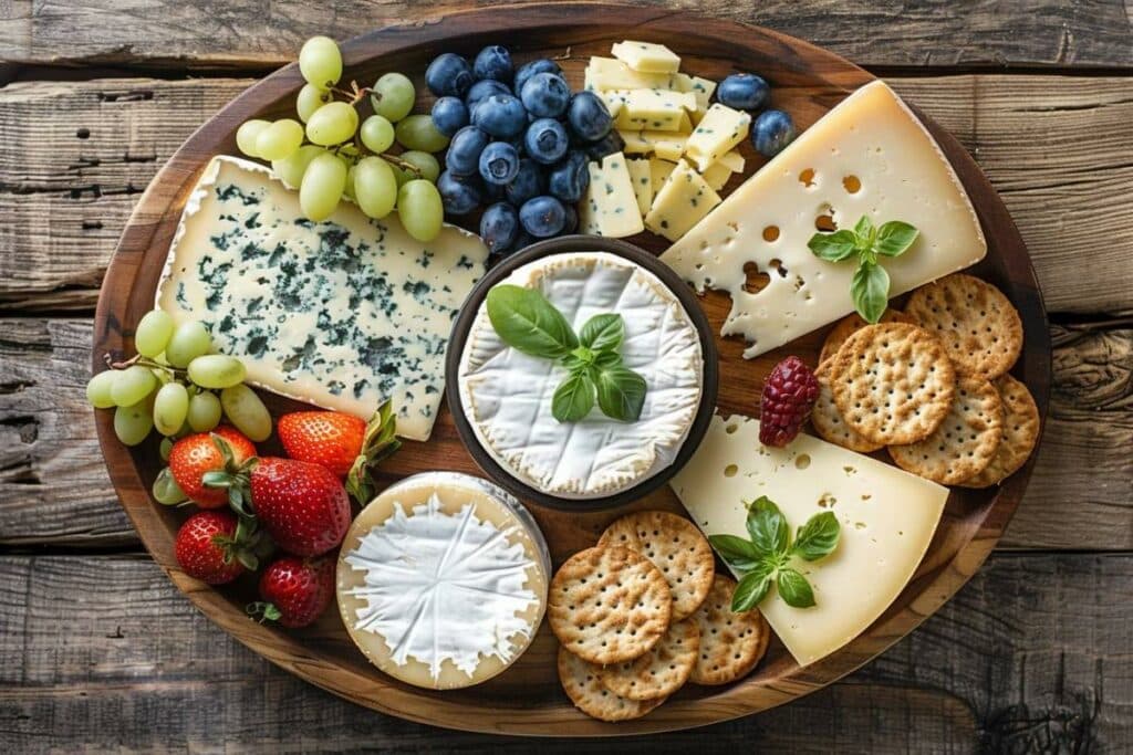 Le fromage est tellement mieux que la charcuterie pour un apéro