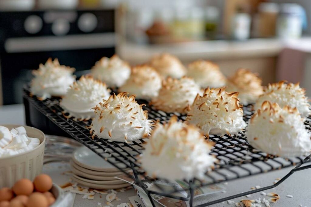 Recette airfryer meringues à la noix de coco : gourmandises légères et faciles à préparer
