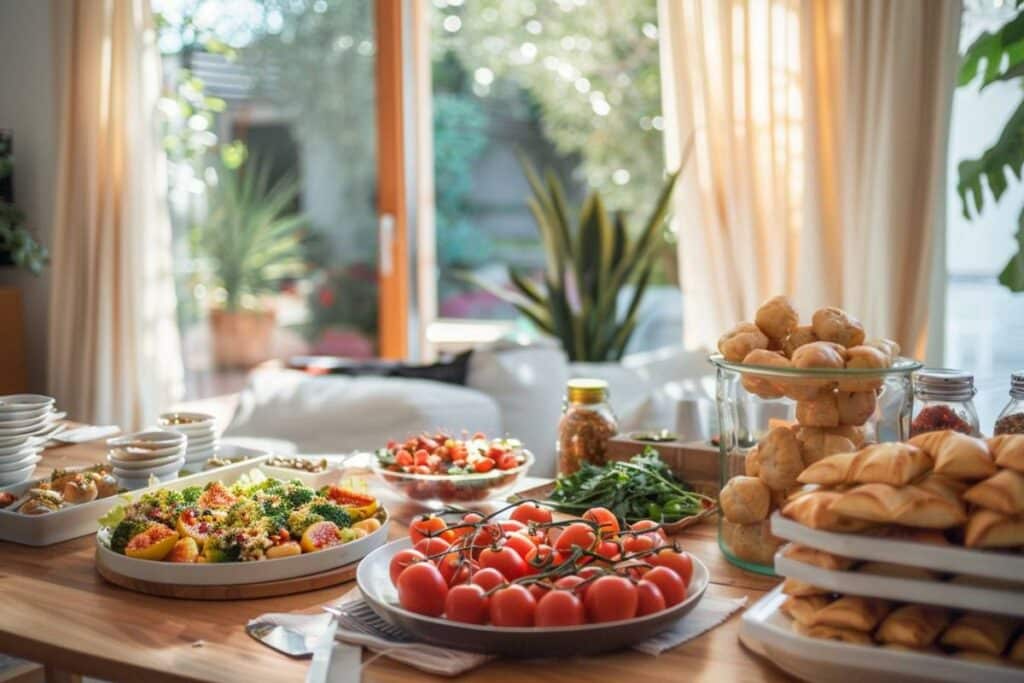 Comment organiser un apéro dinatoire chez soi : idées simples et conviviales