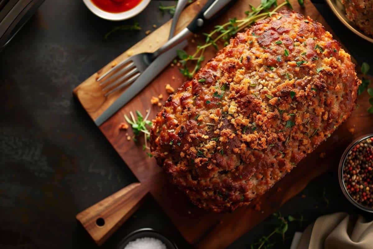 Recette airfryer : pain de viande rapide et facile à préparer en quelques minutes