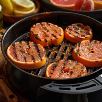 Recette airfryer : pamplemousse grillé aux épices, un dessert express et savoureux