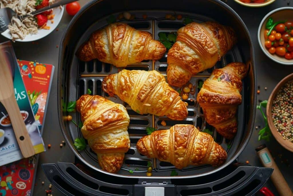 Recette airfryer pour délicieuses pâtisseries au fromage et au poulet à essayer dès maintenant