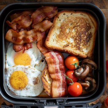 Recette airfryer petit-déjeuner anglais grillé : savourez un matin croquant et gourmand