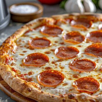 Recette airfryer pizza pepperoni grillée : délicieuse et rapide à réaliser