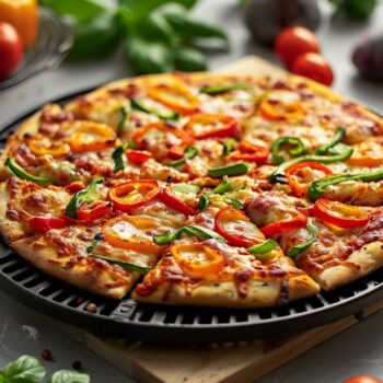 Recette airfryer pizza végétarienne : un festin sain et croustillant en quelques minutes