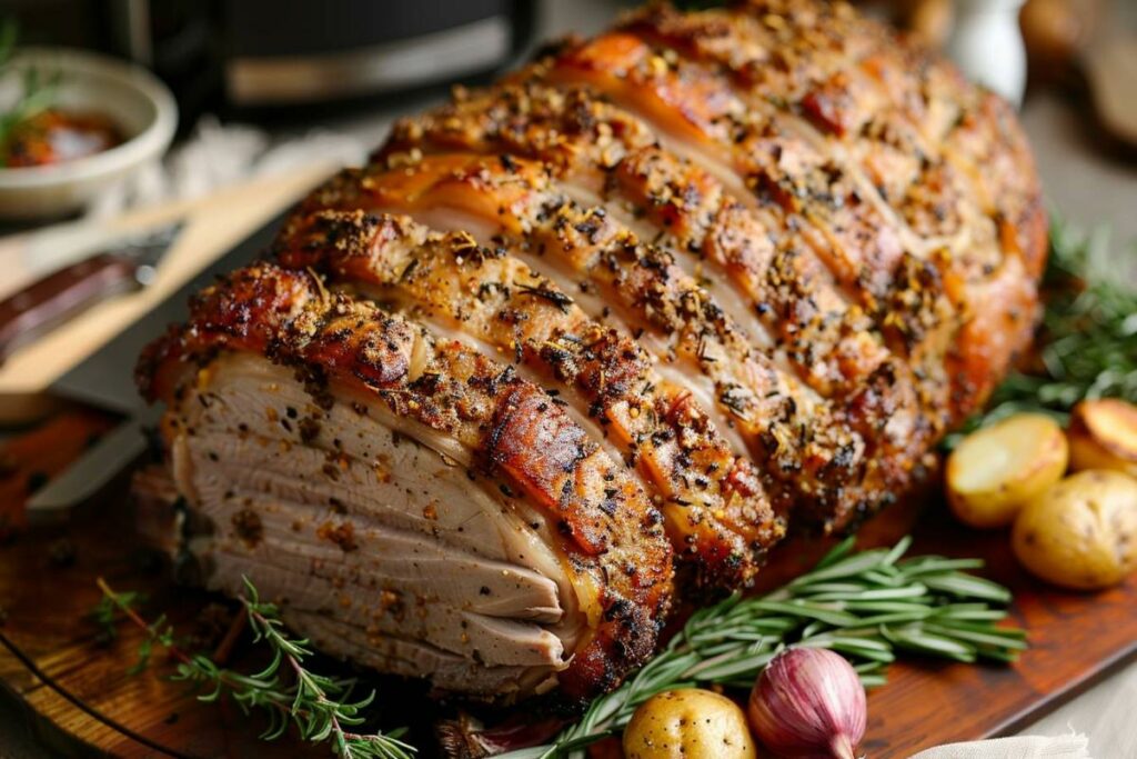 Rôti de porc au Airfryer : recette facile pour un rôti savoureux et croustillant
