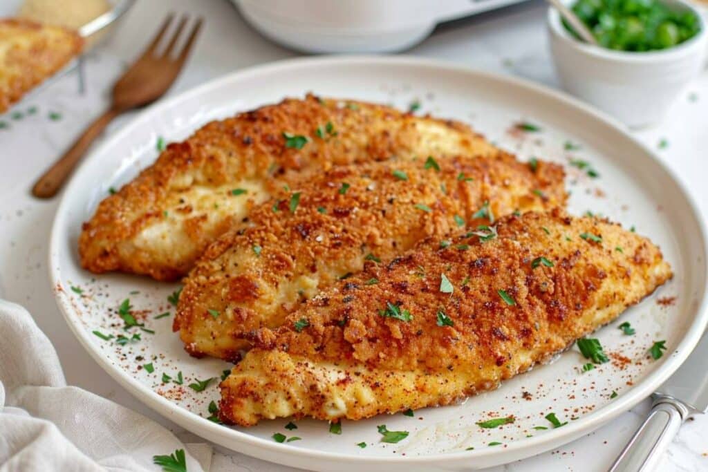 Recette airfryer bâtonnets de poulet : croustillants et délicieux en quelques minutes