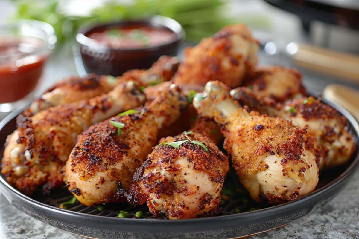 Recette de poulet frit au airfryer : croquant et savoureux sans huile
