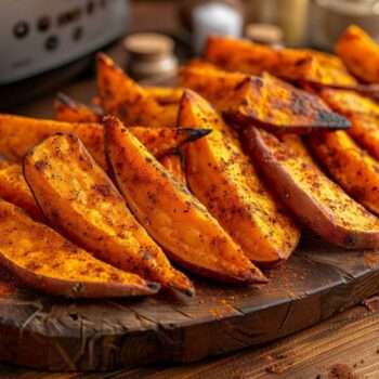 Recette airfryer : quartiers de patates douces épicées parfaites à chaque cuisson