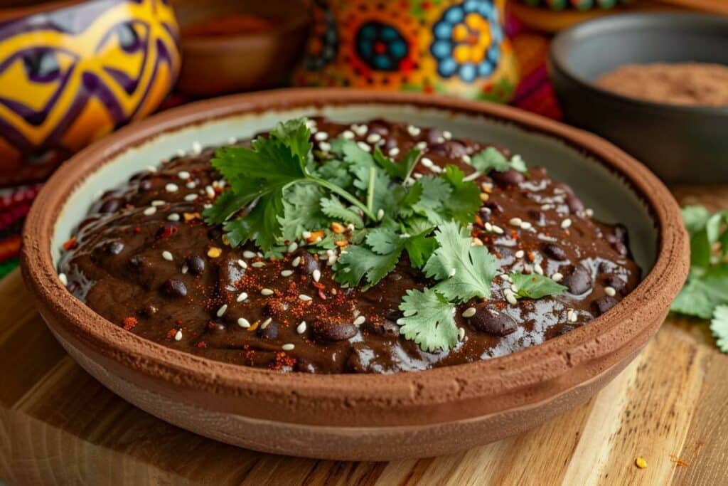 Recette airfryer mole de haricot de chocolat : délicieux plat mexicain revisité