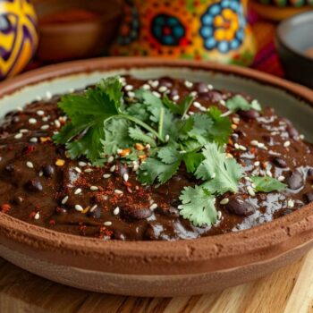 Recette airfryer mole de haricot de chocolat : délicieux plat mexicain revisité