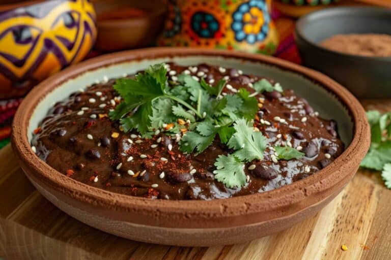 Recette airfryer mole de haricot de chocolat : délicieux plat mexicain revisité