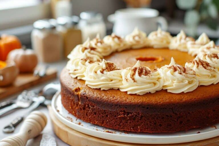 Recette airfryer gâteau au potiron : préparation facile et rapide pour un dessert savoureux