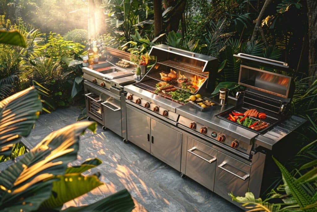 Barbecue hybride : une révolution pour combiner plusieurs types de cuisson en un seul appareil