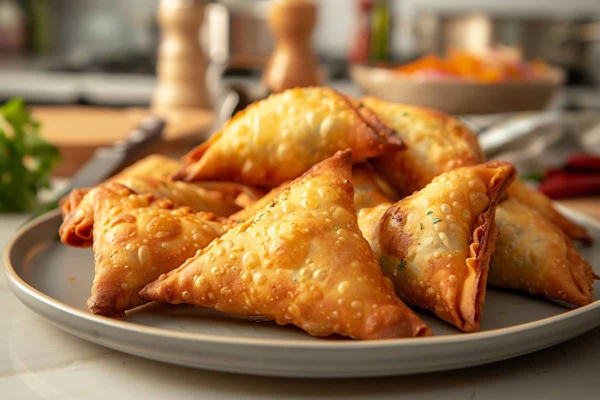 Recette airfryer mini samosas au bœuf : délicieux et faciles à préparer sans huile