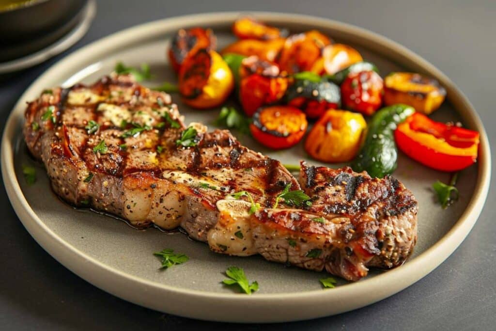 Recette airfryer : steak grillé au parmesan, une cuisson parfaite et savoureuse