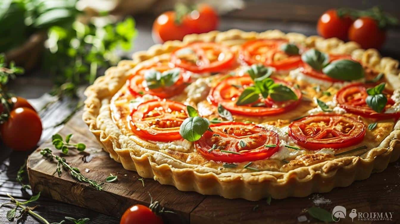 Tarte Fine aux Tomates et Ricotta