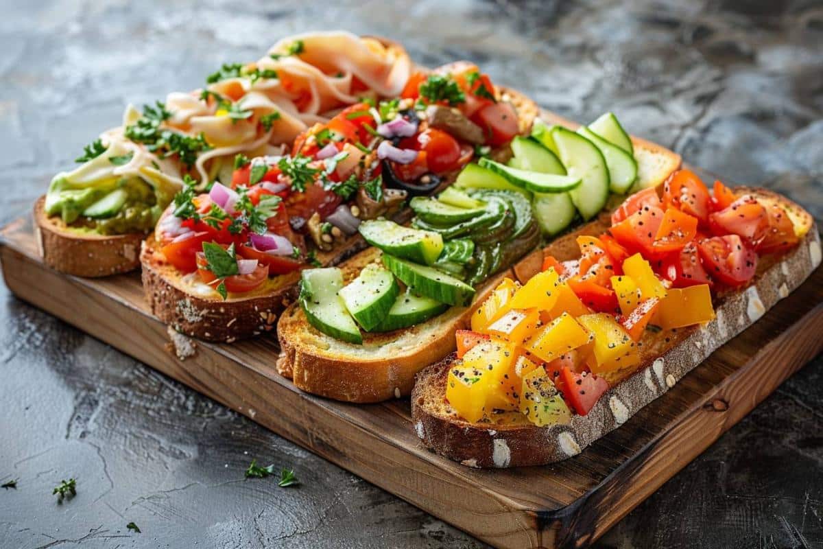 Recettes de tartines et toasts pour apéro dinatoire : des idées gourmandes pour impressionner vos invités