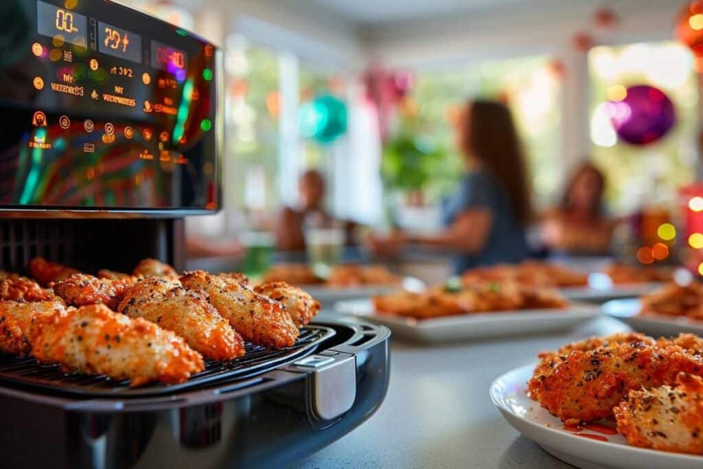 Recette airfryer buffalo tenders : tendre, croustillant et épicé pour vos soirées entre amis