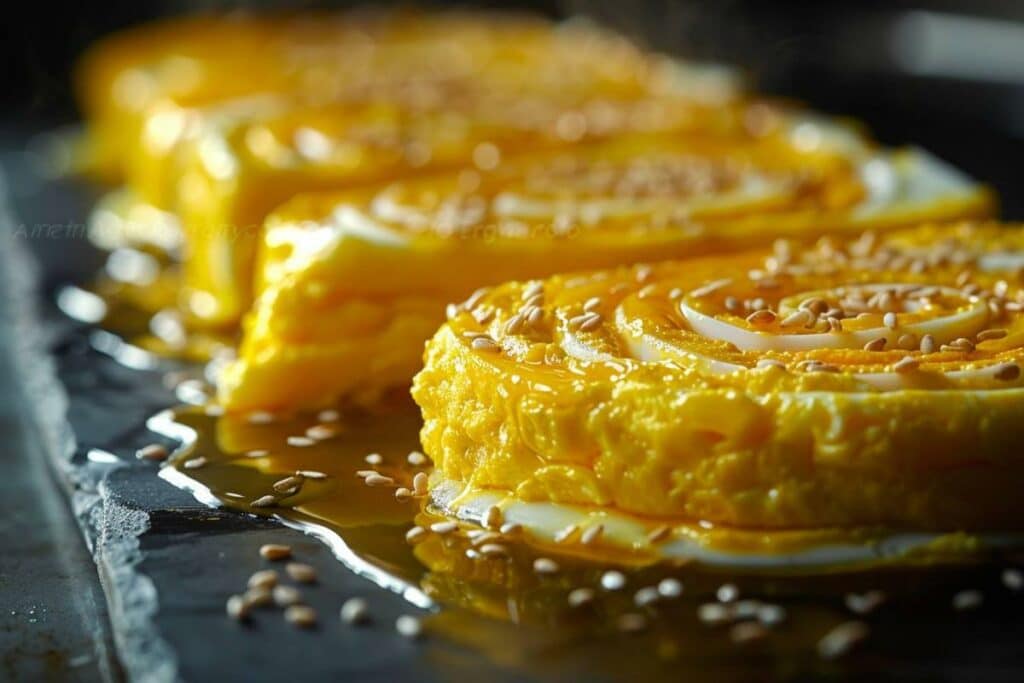 Recette airfryer œuf roulé coréen : savourez un délice sain et rapide à préparer avec votre friteuse sans huile