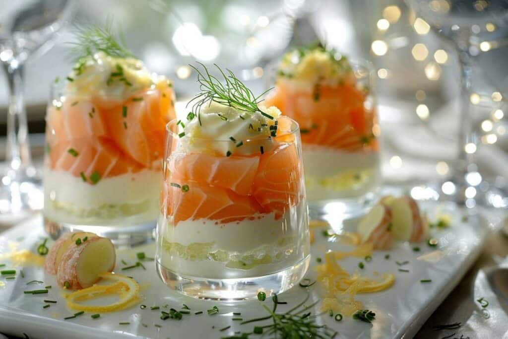 Recette apéro chic : verrines faciles pour soirées raffinées