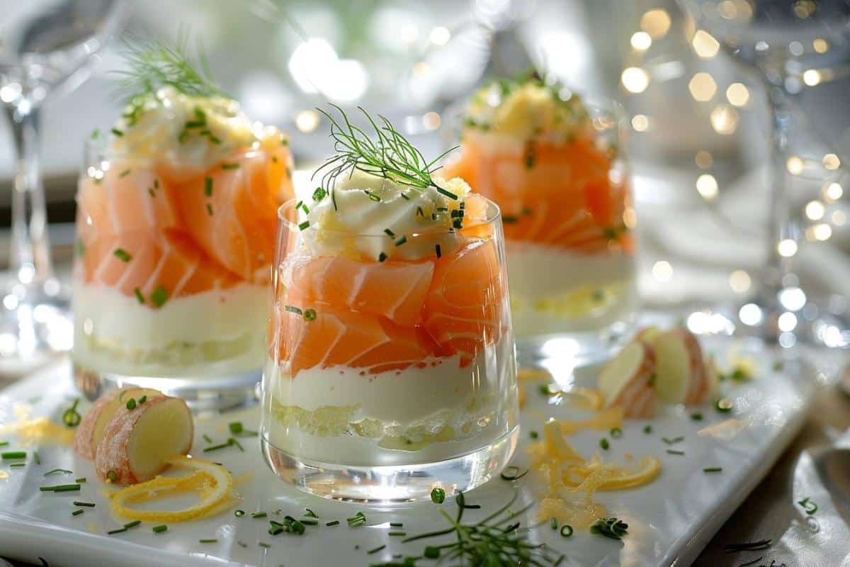 Recette apéro chic : verrines faciles pour soirées raffinées