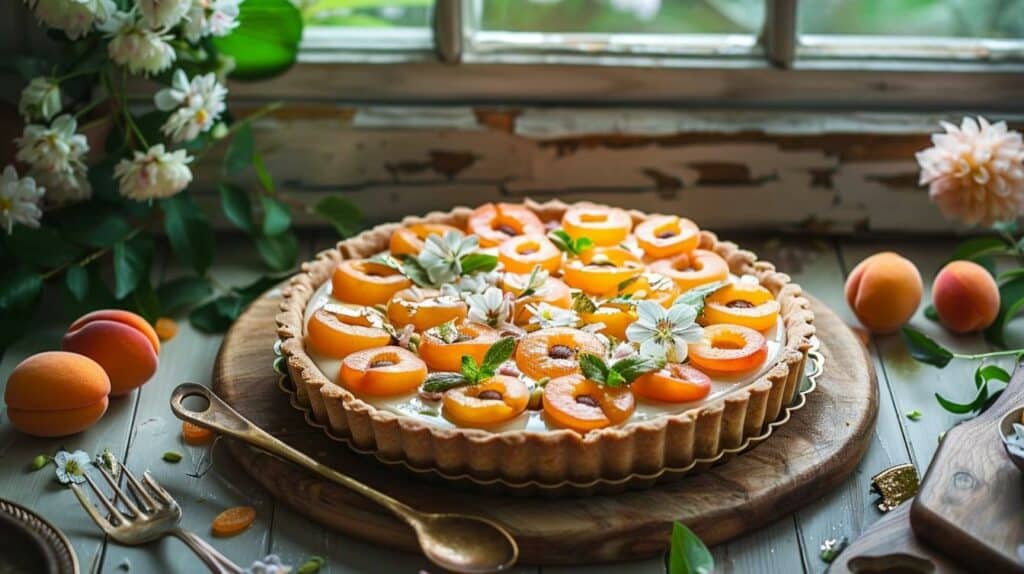 Vous ne devinerez jamais comment cette tarte aux abricots a été transformée en une oeuvre culinaire d’exception !