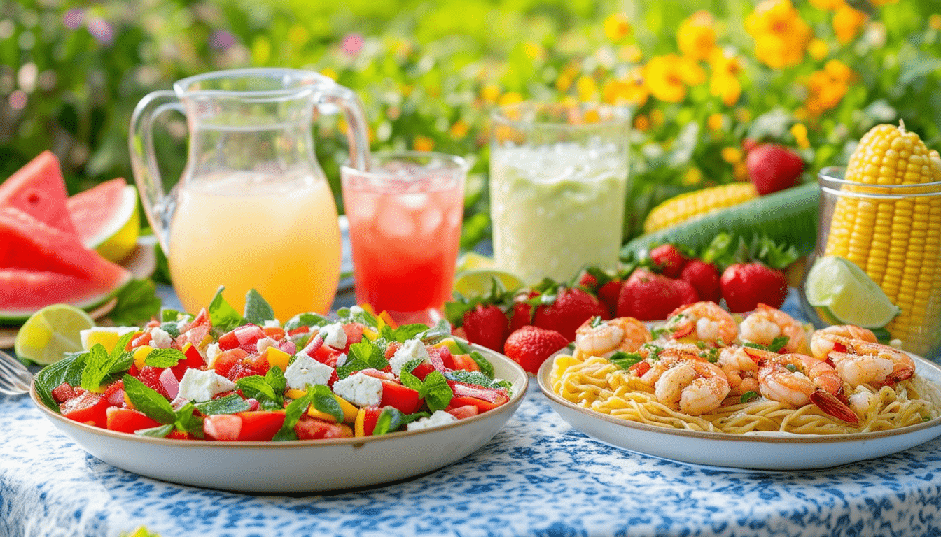découvrez nos 10 recettes estivales rapides et délicieuses, parfaites pour toute la famille. des plats simples et savoureux qui raviront petits et grands lors des chaudes journées d'été.