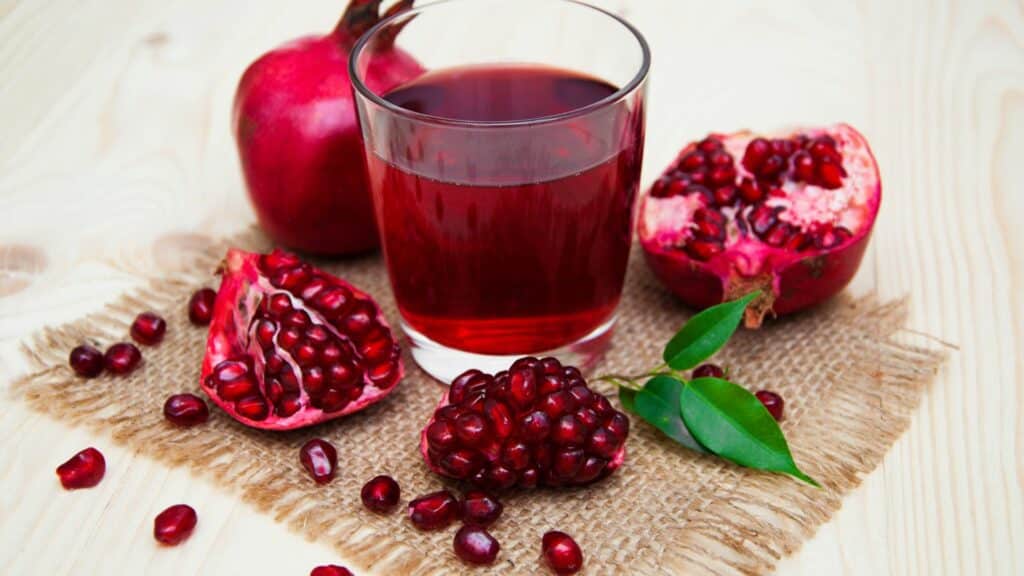 antioxydant du jus de fruits rouges