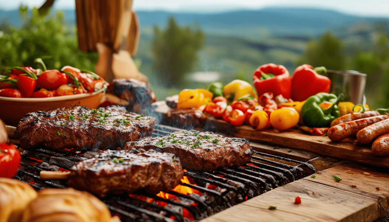 découvrez l'art du barbecue argentin avec notre guide complet sur le asado. apprenez les techniques, les astuces et les recettes pour réussir ce célèbre rituel culinaire qui rassemble famille et amis autour d'un bon repas. plongez dans l'univers savoureux du barbecue argentin !