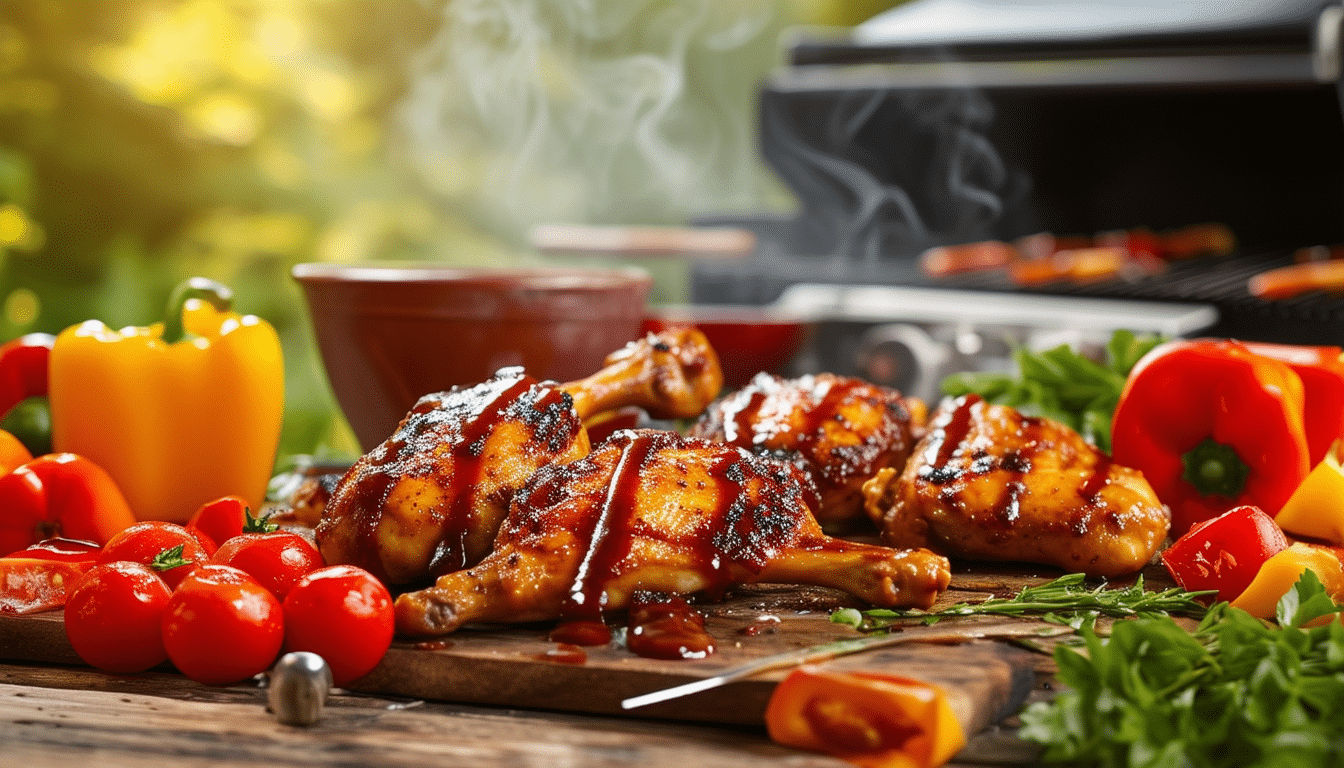 découvrez nos délicieuses marinades et recettes pour un barbecue de poulet réussi. de l'inspiration pour vos grillades aux conseils pour sublimer vos plats, faites de chaque repas une fête estivale inoubliable!