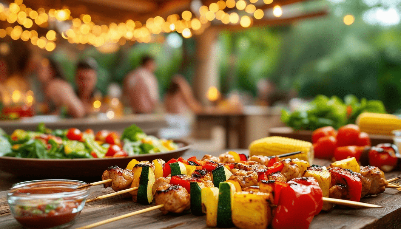 découvrez des idées de brochettes originales pour votre barbecue party ! éveillez vos papilles avec des saveurs uniques et des combinaisons surprenantes qui raviront vos invités. transformez votre barbecue en une véritable fête gourmande !