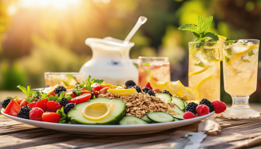 découvrez des recettes légères et savoureuses pour un brunch estival parfait. éveillez vos papilles et démarrez votre weekend en beauté avec des plats frais et colorés, idéaux pour partager en famille ou entre amis.
