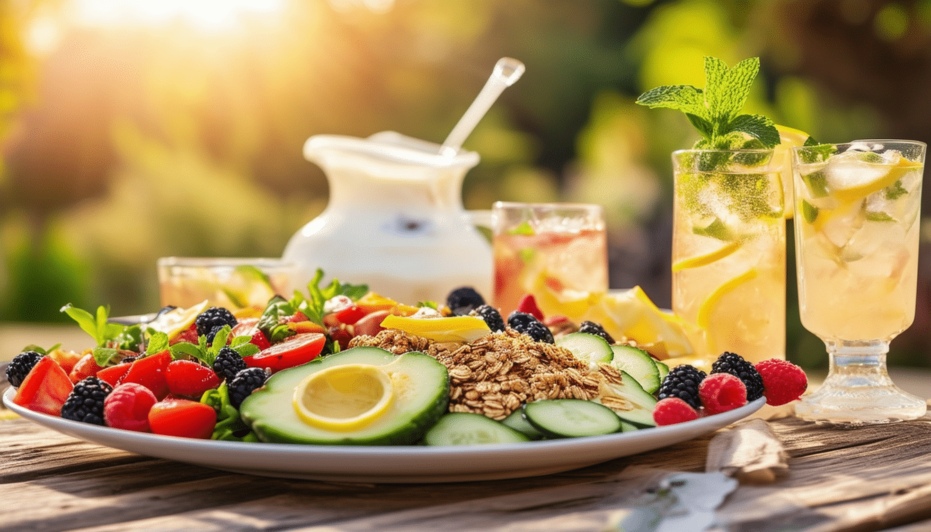 découvrez des recettes légères et savoureuses pour un brunch estival parfait. éveillez vos papilles et démarrez votre weekend en beauté avec des plats frais et colorés, idéaux pour partager en famille ou entre amis.