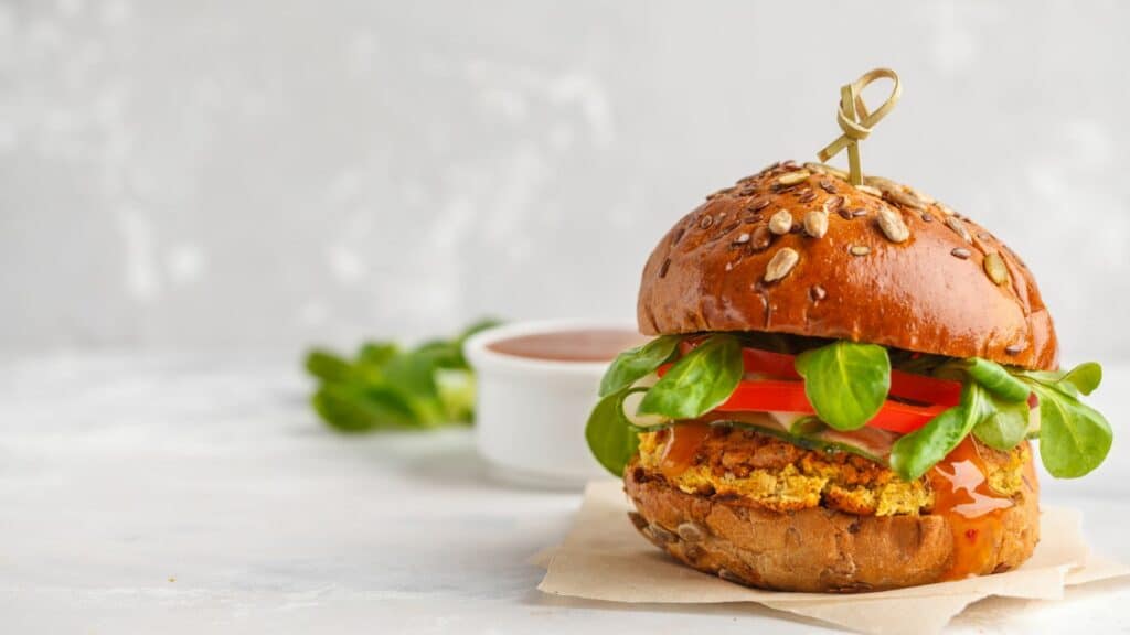 burger végan maison