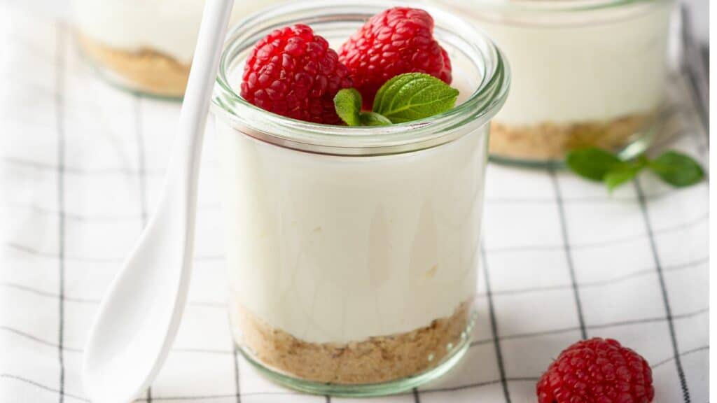 cheesecake léger en verrine