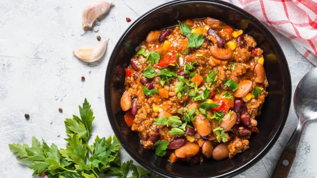 chili sin carne