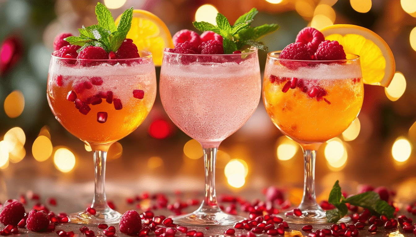 découvrez une sélection de délicieuses recettes de cocktails à base de champagne pour ajouter une touche festive à vos soirées. que ce soit pour un anniversaire, un mariage ou une célébration entre amis, ces créations pétillantes raviront vos invités et égayeront vos moments spéciaux.