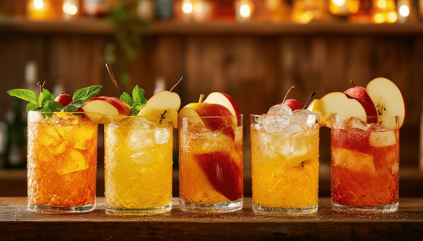 découvrez nos recettes de cocktails à base de cidre pour apporter une touche fruitée à vos soirées. faites vibrer vos papilles avec des mélanges rafraîchissants et savoureux qui mettent en avant le goût unique du cidre.