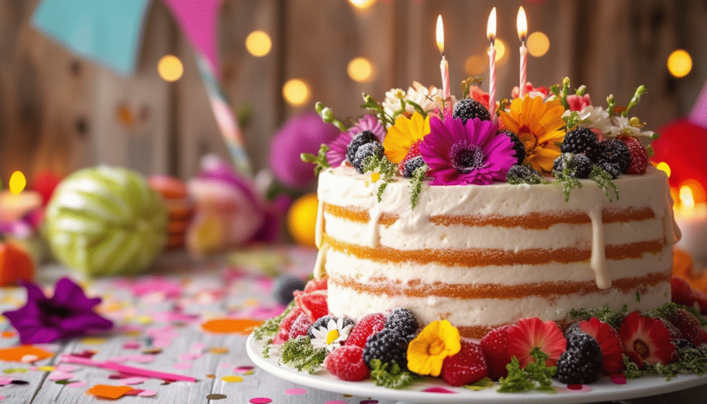 apprenez à réaliser un gâteau d'anniversaire exceptionnel grâce à notre recette secrète. avec des ingrédients savoureux et des astuces de pro, faites de votre fête un moment mémorable que vos invités voudront revivre encore et encore!