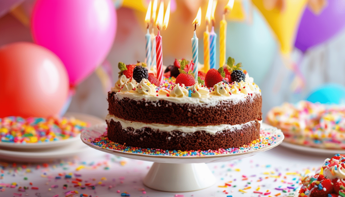 apprenez à réaliser un gâteau d'anniversaire inoubliable avec notre recette secrète. facile à suivre, elle saura ravir vos invités qui en redemanderont. transformez votre célébration en un moment mémorable!
