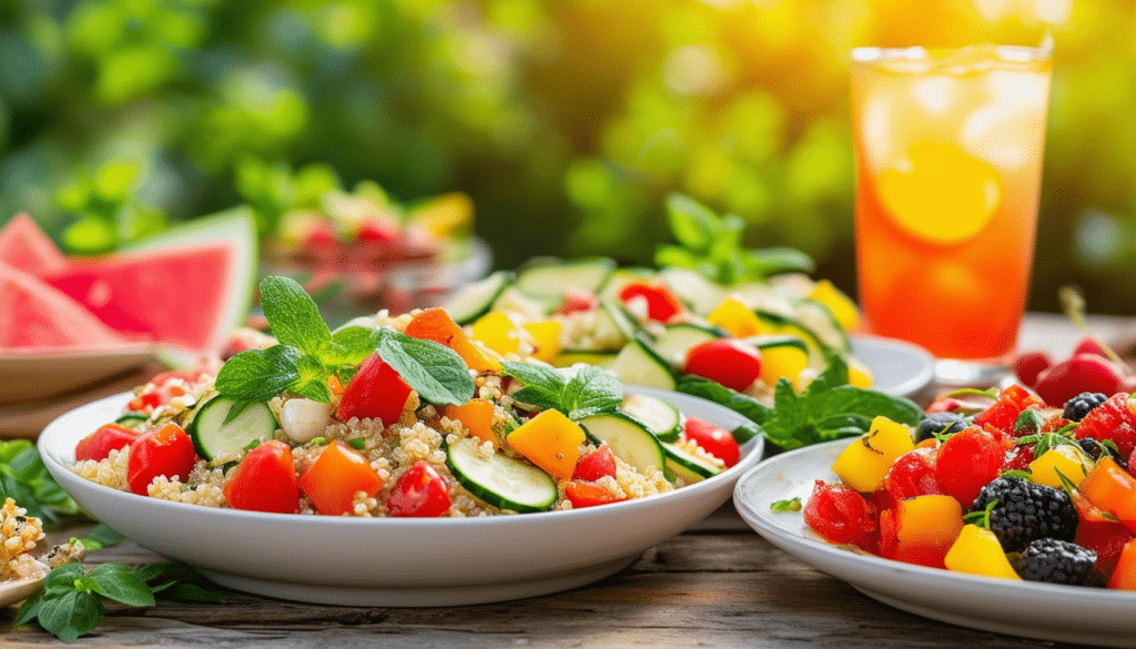 explorez des recettes délicieuses et simples de plats végétariens parfaits pour savourer un été sain. découvrez des idées légères et fraîches qui régaleront vos papilles tout en préservant votre bien-être.