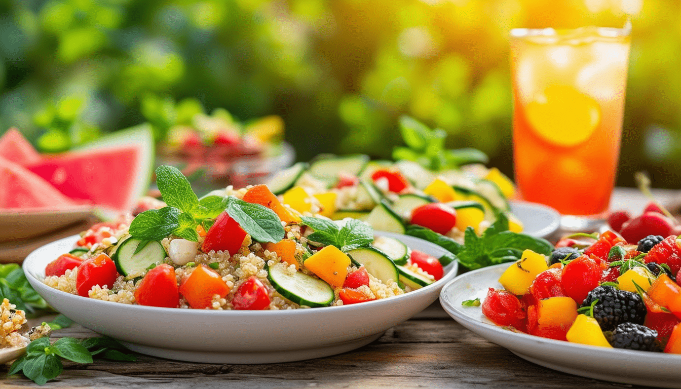 explorez des recettes délicieuses et simples de plats végétariens parfaits pour savourer un été sain. découvrez des idées légères et fraîches qui régaleront vos papilles tout en préservant votre bien-être.
