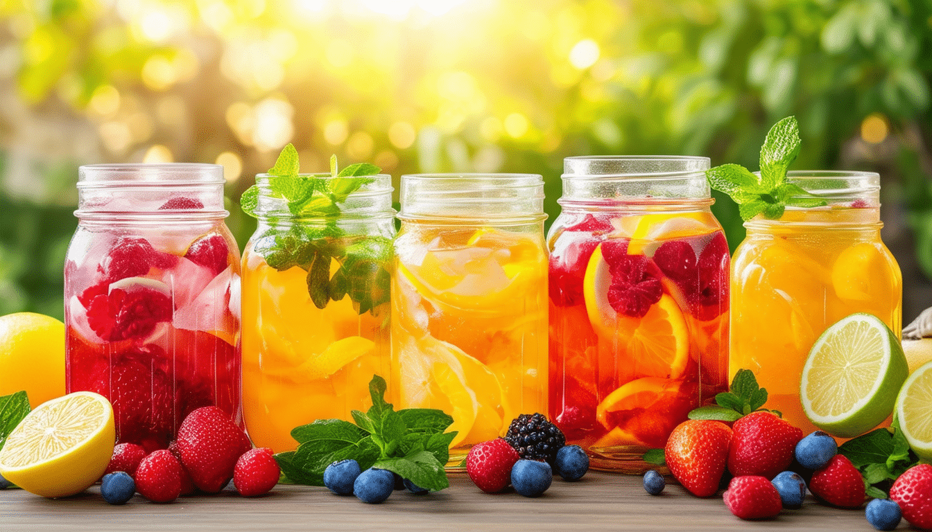 découvrez des recettes d'infusions froides rafraîchissantes pour savourer l'été. éveillez vos papilles avec des mélanges de fruits, d'herbes et d'épices, parfaits pour les chaudes journées ensoleillées. laissez-vous inspirer par nos idées créatives et amusez-vous à créer vos propres breuvages estivaux!