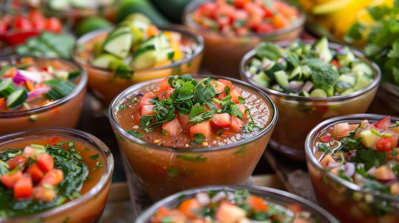Gaspacho et Autres Soupes Froides pour vos Dîners d’Été